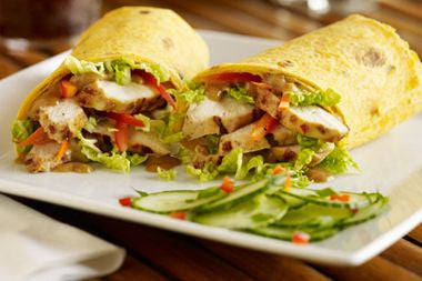 Chicken Thai Wrap